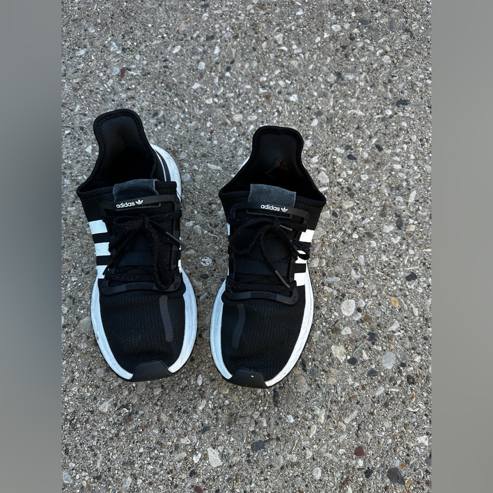 Adidas U Path Run Core Triple Black Running Shoes Sneakers Men's Size 11 G27636